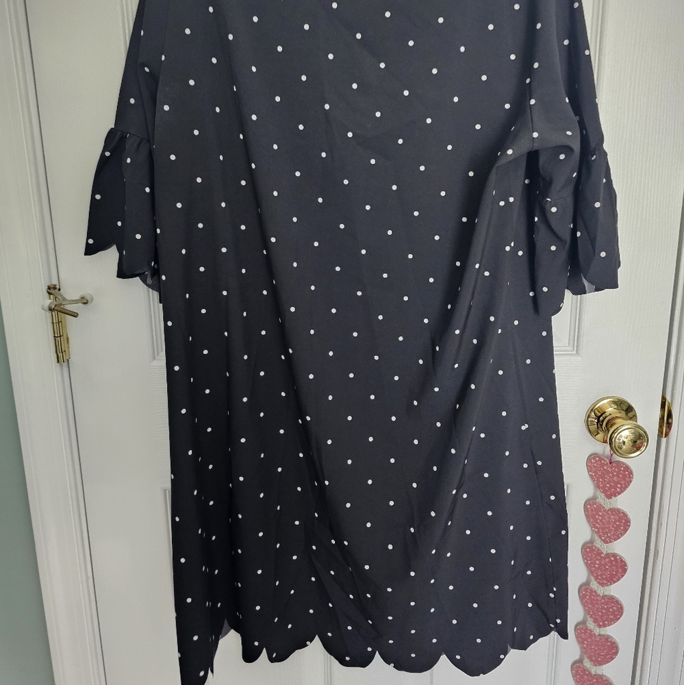 Polka-dot dress